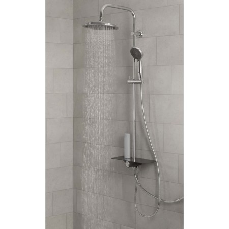 SCHÜTTE Set de ducha fija con bandeja AQUASTAR antracita-cromo de , Cabezales de ducha - Ref: Foro24-434594, Precio: 116,57 €...