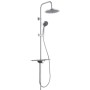 SCHÜTTE Set de ducha fija con bandeja AQUASTAR antracita-cromo de , Cabezales de ducha - Ref: Foro24-434594, Precio: 116,57 €...