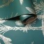 DUTCH WALLCOVERINGS Papel pintado árbol tropical verde azulado y plata de , Papel pintado - Ref: Foro24-437419, Precio: 22,08...