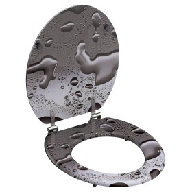 SCHÜTTE Tapa de inodoro GREY STEEL MDF de , Asientos de inodoros y bidés - Ref: Foro24-438734, Precio: 43,63 €, Descuento: %