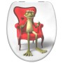 SCHÜTTE Asiento de inodoro con cierre suave FROG KING de , Asientos de inodoros y bidés - Ref: Foro24-438769, Precio: 36,35 €...
