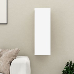 Mueble para TV madera contrachapada blanco roble 30,5x30x90 cm de , Muebles TV - Ref: Foro24-803354, Precio: 59,30 €, Descuen...