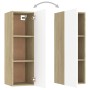 Mueble para TV madera contrachapada blanco roble 30,5x30x90 cm de , Muebles TV - Ref: Foro24-803354, Precio: 59,30 €, Descuen...