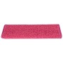 Alfombras de peldaños de escalera 15 uds rosa 65x21x4 cm de , Alfombrillas para escalones - Ref: Foro24-326203, Precio: 73,08...