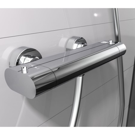 EISL Grifo mezclador termostático de ducha CARNEO cromado de , Grifos - Ref: Foro24-438788, Precio: 126,90 €, Descuento: %