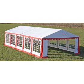 Parte Superior Del Toldo Fiestas Paneles Laterales Rojo & Blanco de , Cubiertas para carpas y cenadores - Ref: Foro24-40157, ...