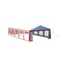 Parte Superior Del Toldo Fiestas Paneles Laterales Rojo & Blanco de , Cubiertas para carpas y cenadores - Ref: Foro24-40157, ...