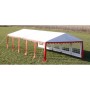 Parte Superior Del Toldo Fiestas Paneles Laterales Rojo & Blanco de , Cubiertas para carpas y cenadores - Ref: Foro24-40157, ...