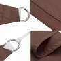 Toldo de vela triangular tela Oxford marrón 4x5x6,4 m de , Sombrillas - Ref: Foro24-135844, Precio: 34,62 €, Descuento: %