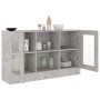 Vitrina de madera de ingeniería gris 120x30,5x70 cm de vidaXL, Aparadores - Ref: Foro24-802790, Precio: 86,07 €, Descuento: %