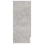 Vitrina de madera de ingeniería gris 120x30,5x70 cm de vidaXL, Aparadores - Ref: Foro24-802790, Precio: 86,07 €, Descuento: %