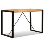 Mesa de comedor de madera maciza de mango rugosa 120 cm de , Mesas de cocina y de comedor - Ref: Foro24-243996, Precio: 186,3...