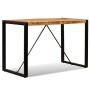 Mesa de comedor de madera maciza de mango rugosa 120 cm de , Mesas de cocina y de comedor - Ref: Foro24-243996, Precio: 186,3...