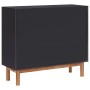 Aparador de madera maciza de acacia y MDF 90x33,5x8 cm de , Aparadores - Ref: Foro24-289906, Precio: 254,83 €, Descuento: %