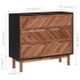Aparador de madera maciza de acacia y MDF 90x33,5x8 cm de , Aparadores - Ref: Foro24-289906, Precio: 254,83 €, Descuento: %