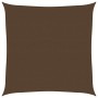 Toldo de vela HDPE marrón 160 g/m² 7x7 m de , Sombrillas - Ref: Foro24-311775, Precio: 110,74 €, Descuento: %