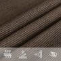 Toldo de vela HDPE marrón 160 g/m² 7x7 m de , Sombrillas - Ref: Foro24-311775, Precio: 110,74 €, Descuento: %