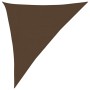 Toldo de vela HDPE marrón 160 g/m² 3x4x5 m de , Sombrillas - Ref: Foro24-311806, Precio: 23,68 €, Descuento: %