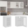 Armario colgante vidrio madera ingeniería blanco 40x31x60 cm de vidaXL, Armarios de cocina - Ref: Foro24-802505, Precio: 45,4...