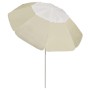 Sombrilla de playa amarillo arena 300 cm de , Sombrillas - Ref: Foro24-314715, Precio: 40,37 €, Descuento: %