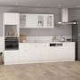 Armario colgante vidrio madera ingeniería blanco 40x31x60 cm de vidaXL, Armarios de cocina - Ref: Foro24-802505, Precio: 45,4...