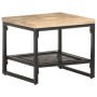 Mesa auxiliar de madera maciza de mango 40x40x35 cm de , Mesas auxiliares - Ref: Foro24-320241, Precio: 62,62 €, Descuento: %