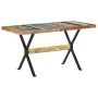 Mesa de comedor de madera maciza reciclada 140x70x76 cm de , Mesas de cocina y de comedor - Ref: Foro24-321607, Precio: 244,3...