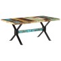 Mesa de comedor de madera maciza reciclada 180x90x76 cm de , Mesas de cocina y de comedor - Ref: Foro24-321611, Precio: 368,3...