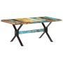 Mesa de comedor de madera maciza reciclada 180x90x76 cm de , Mesas de cocina y de comedor - Ref: Foro24-321611, Precio: 368,3...
