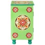 Aparador madera de mango pintado a mano multicolor 70x35x60 cm de , Aparadores - Ref: Foro24-321664, Precio: 185,57 €, Descue...
