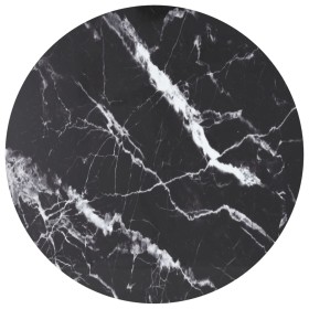 Tablero de mesa diseño mármol vidrio templado negro Ø90x1 cm de , Tableros para mesas - Ref: Foro24-322267, Precio: 76,94 €, ...