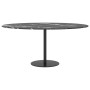 Tablero de mesa diseño mármol vidrio templado negro Ø90x1 cm de , Tableros para mesas - Ref: Foro24-322267, Precio: 76,94 €, ...