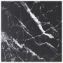 Tablero mesa diseño mármol vidrio templado negro 80x80 cm 6 mm de , Tableros para mesas - Ref: Foro24-322273, Precio: 63,96 €...