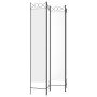 Biombo divisor de 4 paneles de tela blanco 160x220 cm de , Divisores de ambientes - Ref: Foro24-350166, Precio: 46,91 €, Desc...