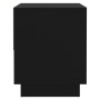 Mesitas de noche 2 uds madera contrachapada negro 45x34x44 cm de , Mesitas de noche - Ref: Foro24-809515, Precio: 77,79 €, De...