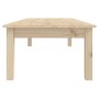 Mesa de centro de madera maciza de pino 110x50x30 cm de , Mesas de centro - Ref: Foro24-814234, Precio: 62,86 €, Descuento: %