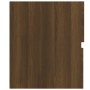 Mueble de lavabo madera de ingeniería roble marrón 80x38,5x45cm de , Muebles de baño - Ref: Foro24-815653, Precio: 65,30 €, D...