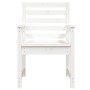 Sillas jardín 2 uds madera maciza pino blanco 60x48x91 cm de , Sillas de jardín - Ref: Foro24-824054, Precio: 157,37 €, Descu...