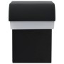 Lámpara LED de pared para jardín ovalada negra 9 W de , Iluminación de exterior - Ref: Foro24-45652, Precio: 32,91 €, Descuen...