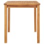 Mesa de comedor para jardín madera maciza de teca 120x70x77 cm de , Mesas de jardín - Ref: Foro24-49360, Precio: 309,08 €, De...