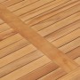 Mesa de comedor para jardín madera maciza de teca 120x70x77 cm de , Mesas de jardín - Ref: Foro24-49360, Precio: 309,08 €, De...