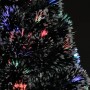Árbol de Navidad con luces y soporte fibra óptica 240 cm de , Arboles de navidad - Ref: Foro24-284299, Precio: 157,20 €, Desc...