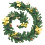 Guirnalda de Navidad con luces LED PVC verde 2,7 m de , Luces de Navidad - Ref: Foro24-320970, Precio: 31,90 €, Descuento: %