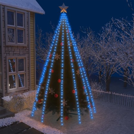 Luces de árbol 500 LEDs interior y exterior azul 500 cm de , Mangueras y guirnaldas de luces - Ref: Foro24-328898, Precio: 42...