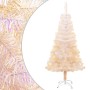 Árbol Navidad artificial puntas iridiscentes PVC blanco 120 cm de , Arboles de navidad - Ref: Foro24-344633, Precio: 21,08 €,...