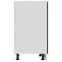 Armario inferior cajón cocina madera ingeniería negro de vidaXL, Armarios de cocina - Ref: Foro24-801221, Precio: 81,31 €, De...
