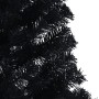 Medio árbol de Navidad artificial con soporte PVC negro 210 cm de , Arboles de navidad - Ref: Foro24-344678, Precio: 50,14 €,...