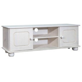Mueble para TV de madera maciza de pino 115x29x40 cm de , Muebles TV - Ref: Foro24-325527, Precio: 87,92 €, Descuento: %