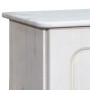 Mueble para TV de madera maciza de pino 115x29x40 cm de , Muebles TV - Ref: Foro24-325527, Precio: 87,92 €, Descuento: %