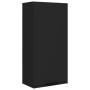 Armario de baño de pared negro 32x20x67 cm de , Tocadores de baño - Ref: Foro24-811296, Precio: 48,24 €, Descuento: %